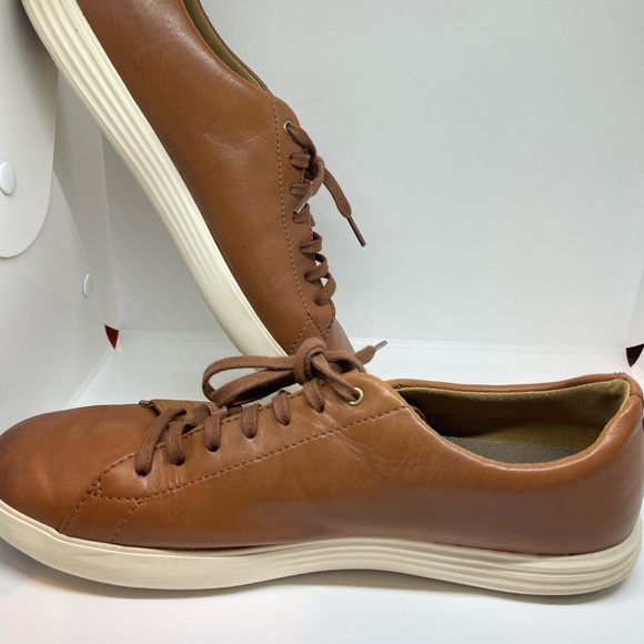 Cole Haan Grand.0s Men's Brown Leather Casual Sneaker 11 - Picture 9 of 12